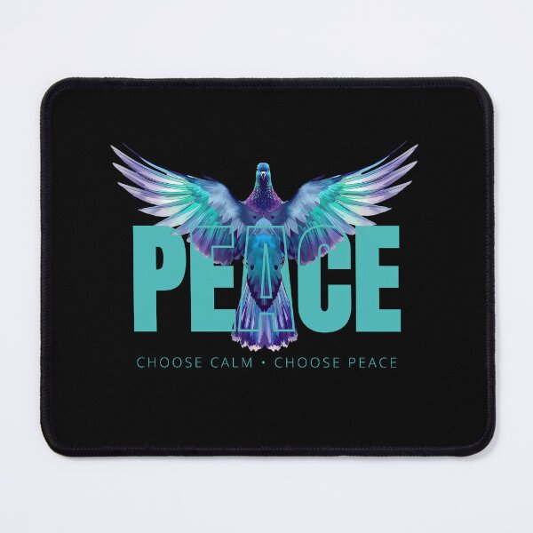 Item preview, PEACE Dove – Inspirational Motivational Bird Design with Spiritual Meaning designed and sold by Yuli Club.