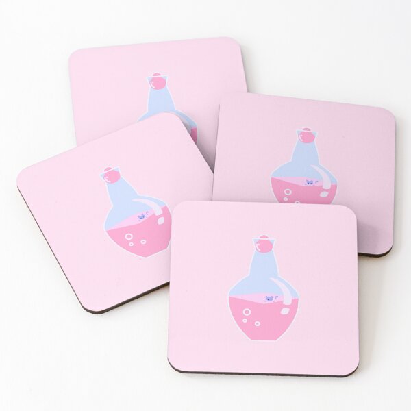 Item preview, Kawaii Magic Potion Bottle – Pink Mystery designed and sold by Chigurena.