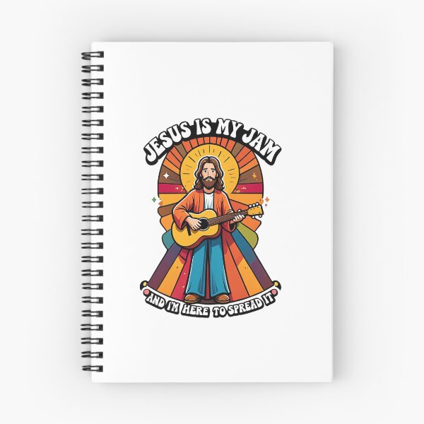 Item preview, Jesus is my Jam and I’m Here to Spread It designed and sold by LaughLine Design.