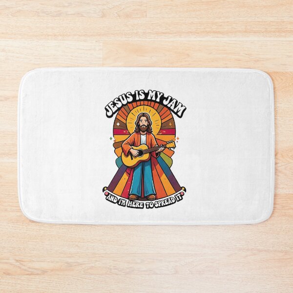 Item preview, Jesus is my Jam and I’m Here to Spread It designed and sold by LaughLine Design.