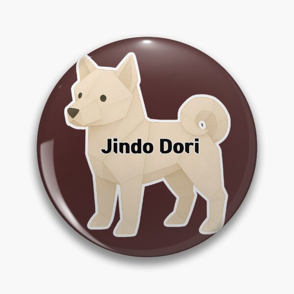 Item preview, Origami Jindo Dog – Dori from Korean Coloring Book designed and sold by mycreastyle.