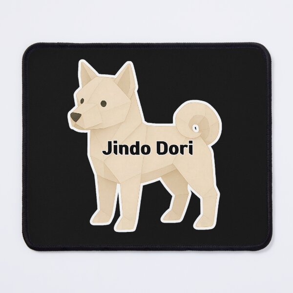 Item preview, Origami Jindo Dog – Dori from Korean Coloring Book designed and sold by mycreastyle.