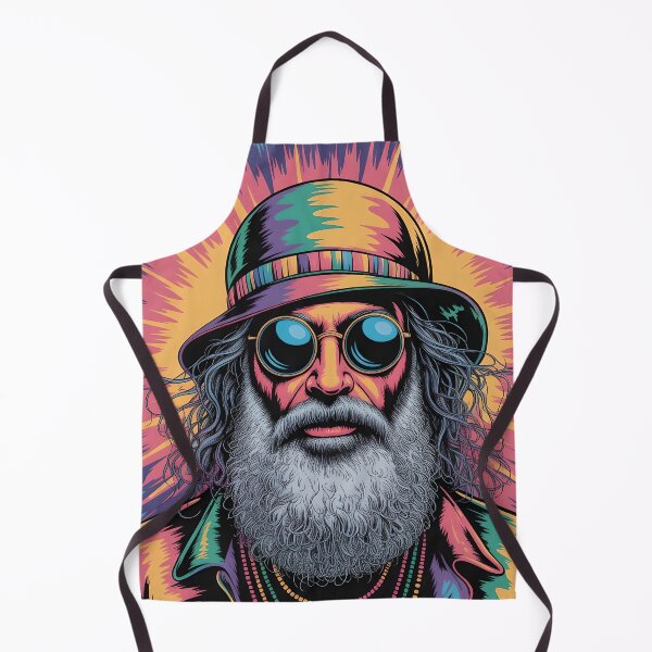 Item preview, Elderly White Hippie designed and sold by PixelCraftStudio.