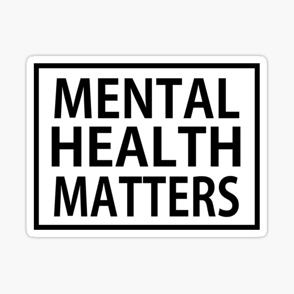 Artikel-Vorschau von Psychische Gesundheit ist wichtig, designt und verkauft von justsomethings.