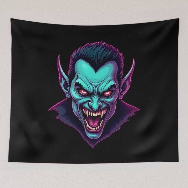 Item preview, Neon Vampire Head – Dark & Glowing designed and sold by Hans-Design.