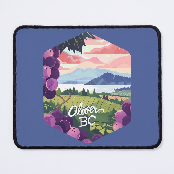 Item preview, Oliver BC Vineyard and Grape Valley Okanagan British Columbia Wine Country designed and sold by meganohm.