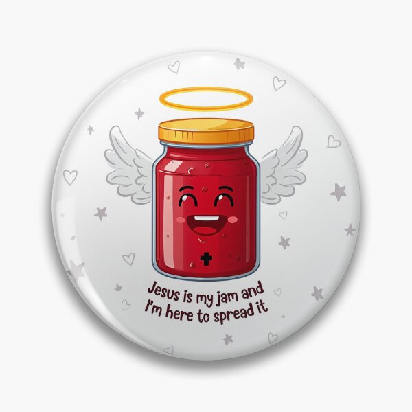 Item preview, Jesus is my Jam and I’m Here to Spread It designed and sold by LaughLine Design.