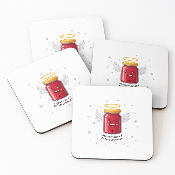 Item preview, Jesus is my Jam and I’m Here to Spread It designed and sold by LaughLine Design.