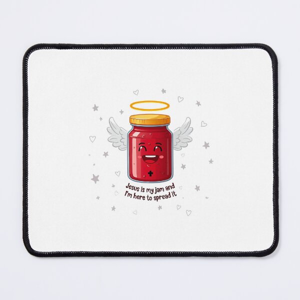 Item preview, Jesus is my Jam and I’m Here to Spread It designed and sold by LaughLine Design.