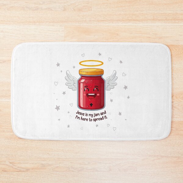 Item preview, Jesus is my Jam and I’m Here to Spread It designed and sold by LaughLine Design.