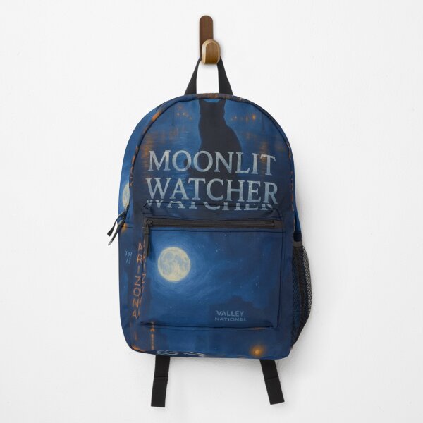 Item preview, Moonlit Watcher - Feline Protector  designed and sold by CleverCulture.