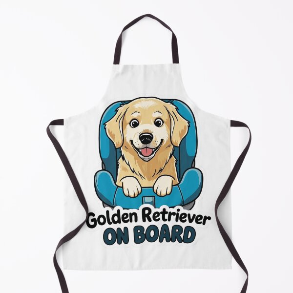 Item preview, Golden Retriever On Board | Cute Dog Lover Car Sign Inspired Design designed and sold by KiValuate.