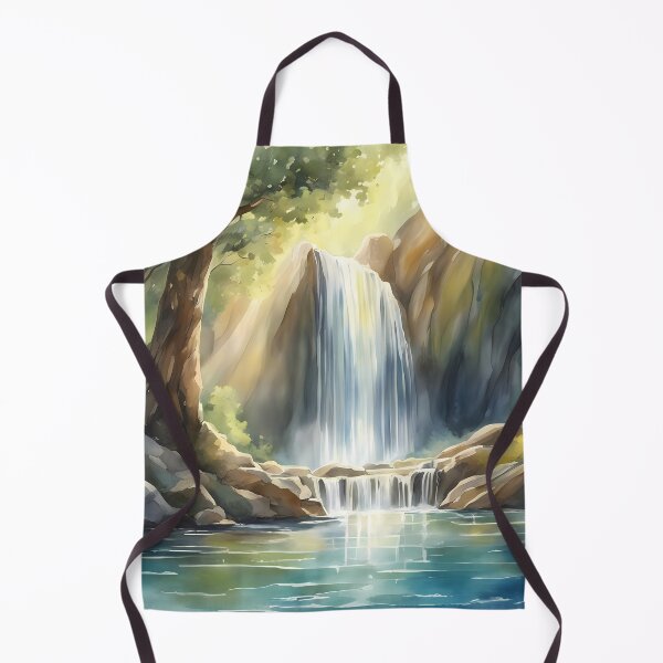Item preview, Natural Waterfall in Sunlight designed and sold by CalmnessbyChoice.