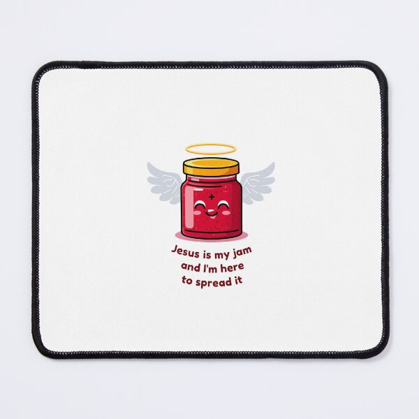 Item preview, Jesus is my Jam and I’m Here to Spread It designed and sold by LaughLine Design.