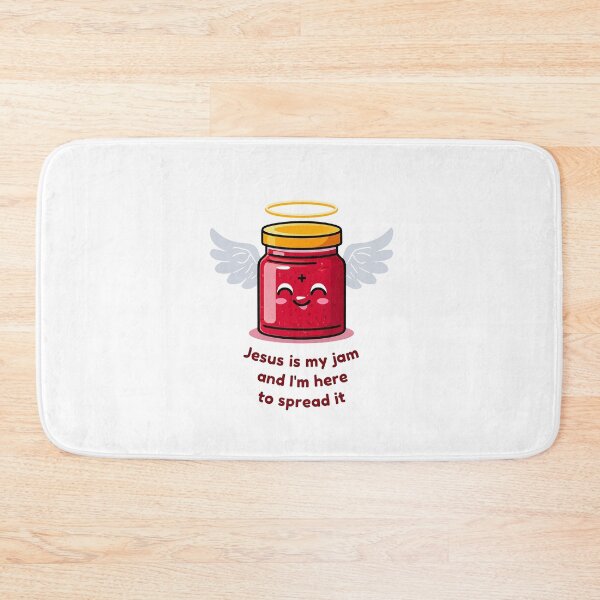 Item preview, Jesus is my Jam and I’m Here to Spread It designed and sold by LaughLine Design.