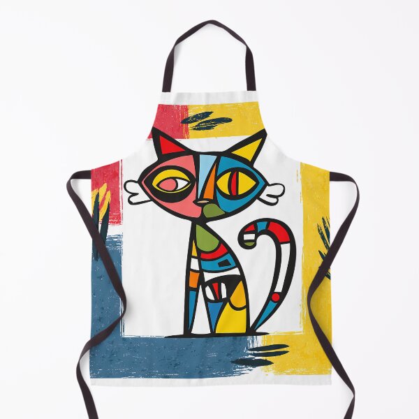 Item preview, Abstract Cat – Modern Pop Art Colorful Design designed and sold by DesignArtist.ia.