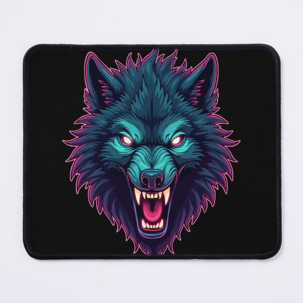 Item preview, Neon Werewolf Head – Wild & Scary designed and sold by Hans-Design.