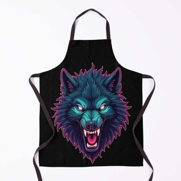 Item preview, Neon Werewolf Head – Wild & Scary designed and sold by Hans-Design.