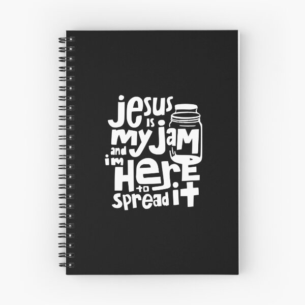 Item preview, Jesus is my Jam and I’m Here to Spread It designed and sold by LaughLine Design.