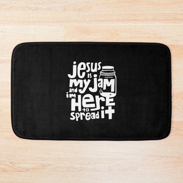Item preview, Jesus is my Jam and I’m Here to Spread It designed and sold by LaughLine Design.