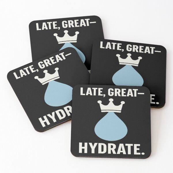 Item preview, Late, Great-Hydrate | Crowned Water Drop designed and sold by POD DYNASTY.