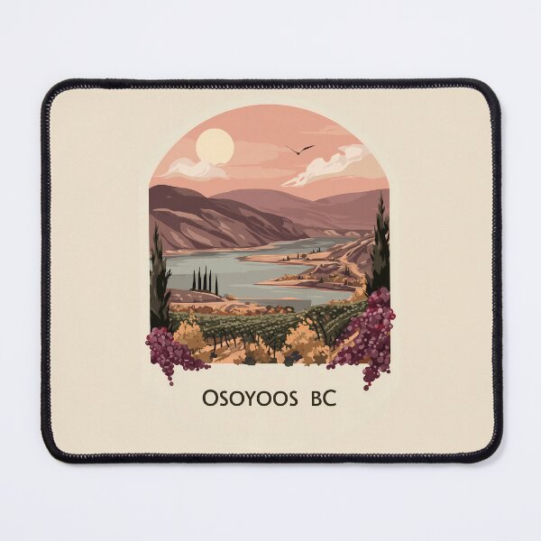 Item preview, Osoyoos BC Desert Vineyard Lake, British Columbia South Okanagan Sunset designed and sold by meganohm.