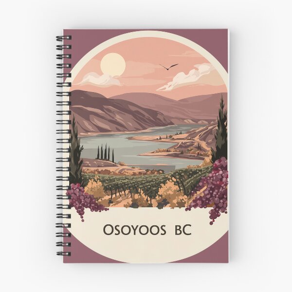 Item preview, Osoyoos BC Desert Vineyard Lake, British Columbia South Okanagan Sunset designed and sold by meganohm.