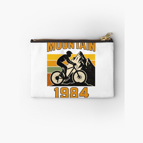 Item preview, Mountain 1984 Retro MTB Cycling Artwork designed and sold by Qbi Cycle & Co. – Cycling Apparel & Accessories.