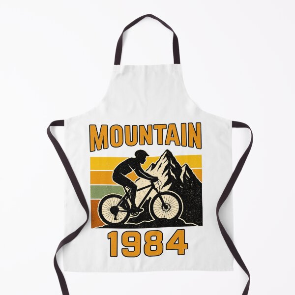 Artikelvorschau, Mountain 1984 Retro MTB Radfahren Kunstwerk entworfen und verkauft von Qbi Cycle & Co. – Cycling Apparel & Accessories.