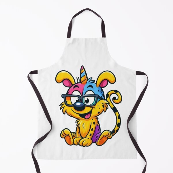 Item preview, Marsupilami Unicorn Rainbow Glasses | Colorful Cute Cartoon Animal designed and sold by MarsupilamiFans.