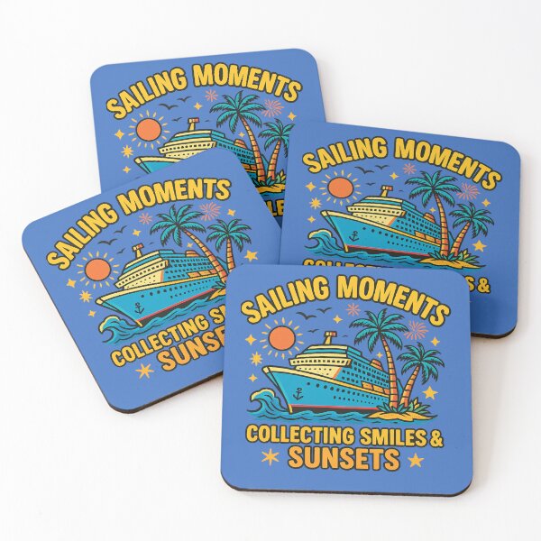 Item preview, Retro Tropical Cruise. Croisière tropicale rétro designed and sold by Drawingshirts.