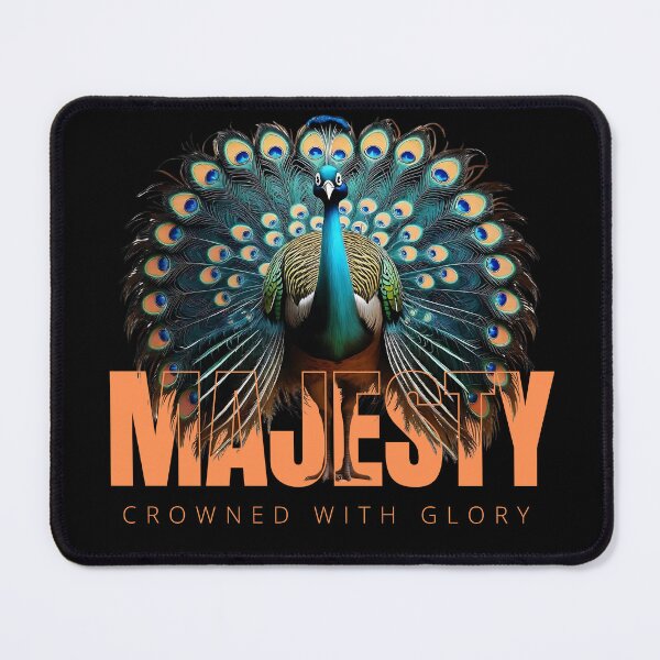 Item preview, MAJESTY Peafowl – Inspirational Royal Bird Design with Spiritual Strength designed and sold by Yuli Club.
