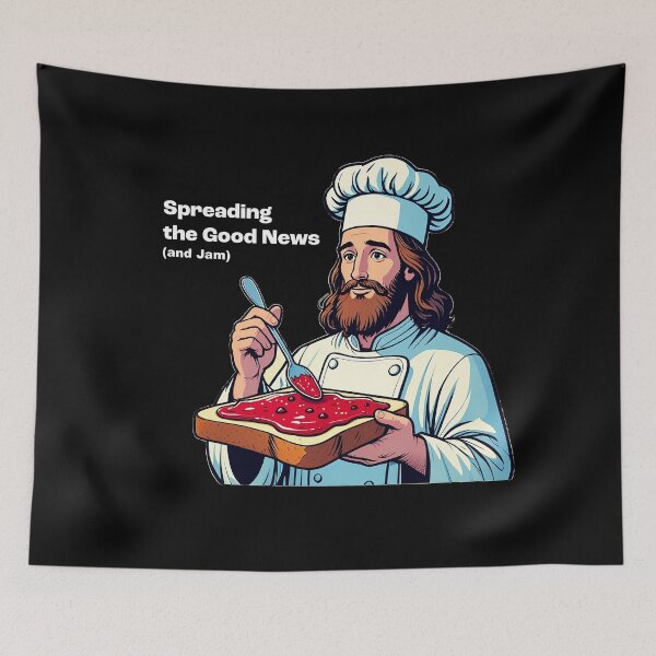 Item preview,  Jesus is my Jam and I’m Here to Spread It  designed and sold by LaughLine Design.