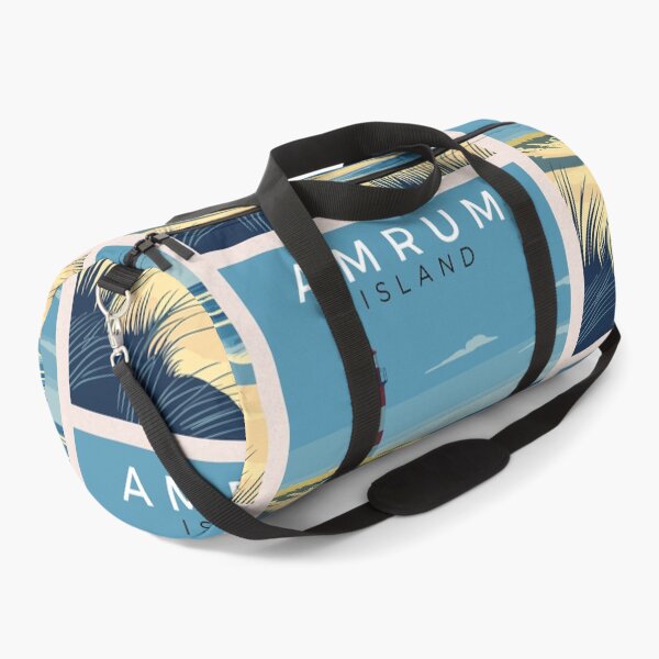 Item preview, Amrum Island in Germany, Vintage Art Travel Landscape designed and sold by MaateoDesign.