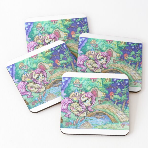Item preview, Acuarela de la cabaña de Fluttershy designed and sold by ButtercupSaiyan.