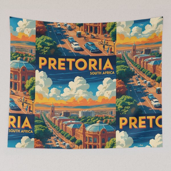 Item preview, Pretoria South Africa Vintage Travel Tourism designed and sold by TravelersGems.