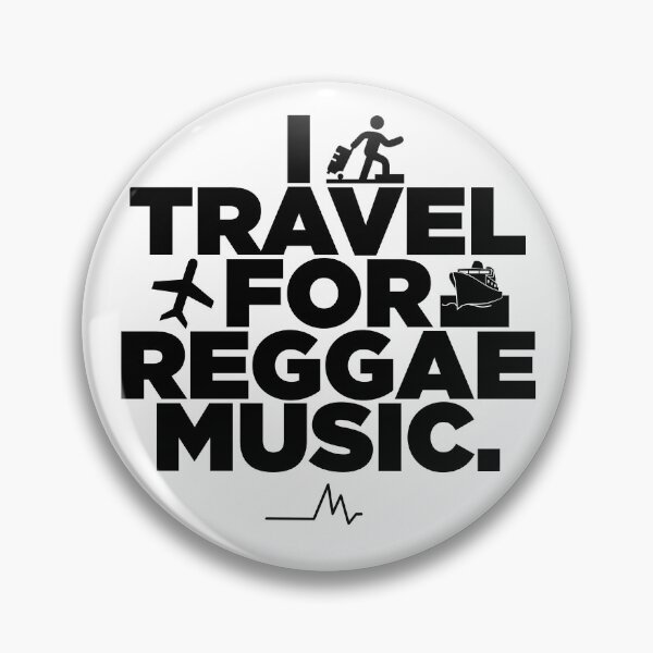 Item preview, I Travel For Reggae Music designed and sold by ReggaeVibeMerch.