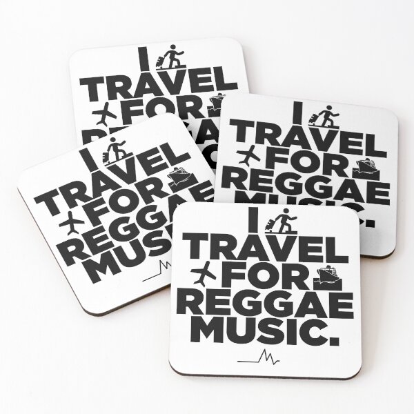Item preview, I Travel For Reggae Music designed and sold by ReggaeVibeMerch.