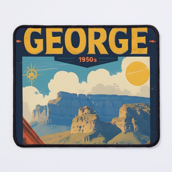 Item preview, George South Africa Vintage Travel Tourism designed and sold by TravelersGems.