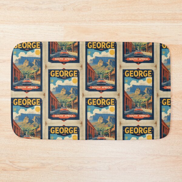Item preview, George South Africa Vintage Travel Tourism designed and sold by TravelersGems.