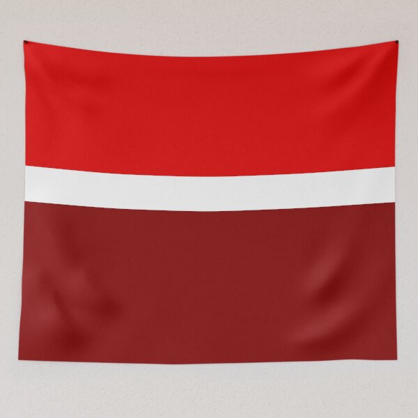 Item preview, Red White Maroon Plain Color Block Design  designed and sold by PatternTitan.