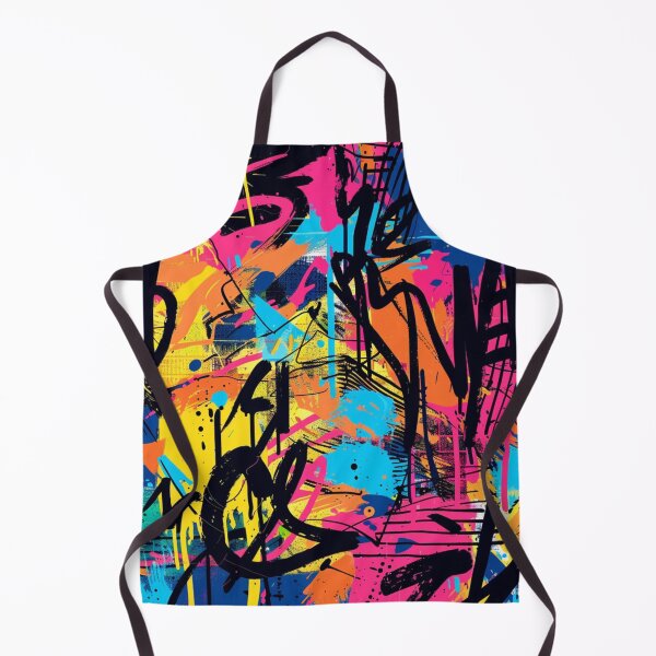 Item preview, Neon Graffiti Spray Paint | Bold Streetwear Style designed and sold by SayWhatStudio.