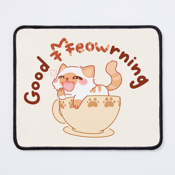 Artikelvorschau, Katzenmorgen in einer Kaffeetasse entworfen und verkauft von LilliesShop.