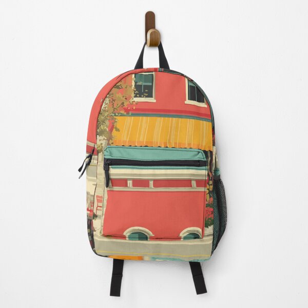 Item preview, Birmingham Michigan Vintage Travel Art | Quaint Downtown Street Scene designed and sold by TuncGK.