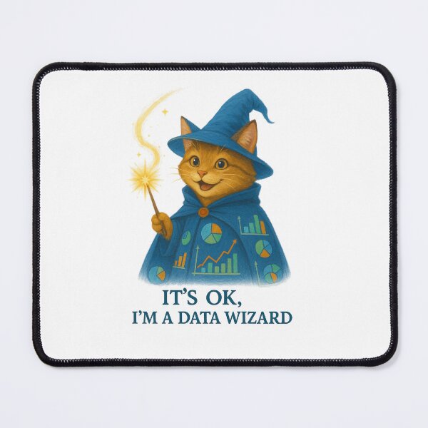 Item preview, t's OK, I'm a data wizard designed and sold by RacingCharts.