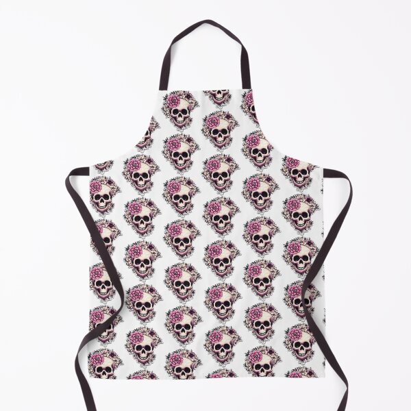 Item preview, Pretty Flower Skull designed and sold by PurpleLane.