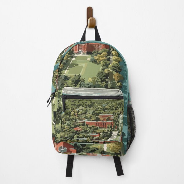 Item preview, East Lansing Michigan Retro Travel Art | Spartan College Town Design designed and sold by TuncGK.