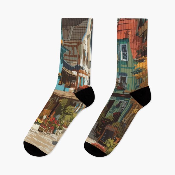 Item preview, Frankenmuth Michigan Vintage Travel Art | Little Bavaria Illustration designed and sold by TuncGK.
