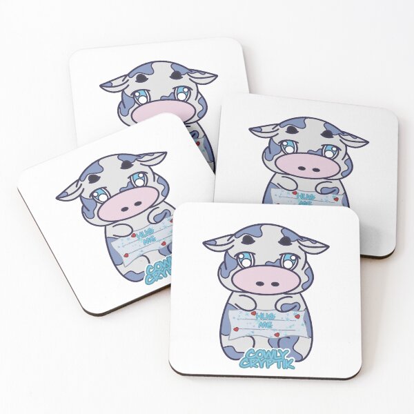 Item preview, CowlyCryptik – Chibi Cow Hug Me designed and sold by CowlyCryptik.