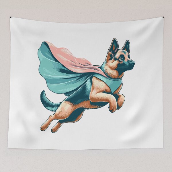 Item preview, Super Dog German Shepherd Cape Gift designed and sold by Pineapple-Tree.